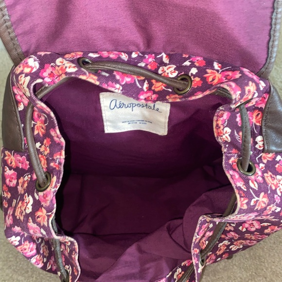 Aeropostale Floral Backpack - Picture 4 of 6